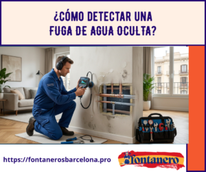 Cómo detectar una fuga de agua oculta - Fontaneros Barcelona Pro